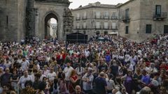 Los drones de la Polic�a Local de Lugo vigilaron las zonas m�s concurridas en el Arde Lucus