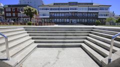 Fachada principal de la Casa do Concello de Vilalba