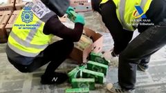 Desmantelada una organizaci�n criminal que operaba desde Sudam�rica a trav�s del puerto de Vigo