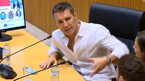 Jesús Vázquez, en la joranada parlamentaria «20 años de matrimonio igualitario»