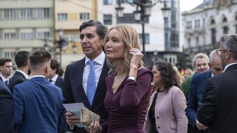 Llegada a la entrega de los Premios Princesa de Asturias 2025