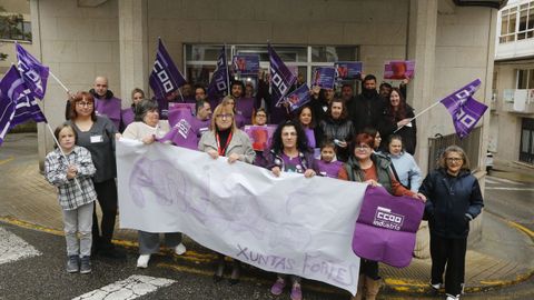 Manifestacin por el 8M en Viveiro