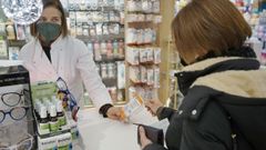 Imagen de archivo de una farmacia de Ourense