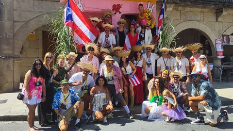 Las im�genes del carnaval de verano de Redondela