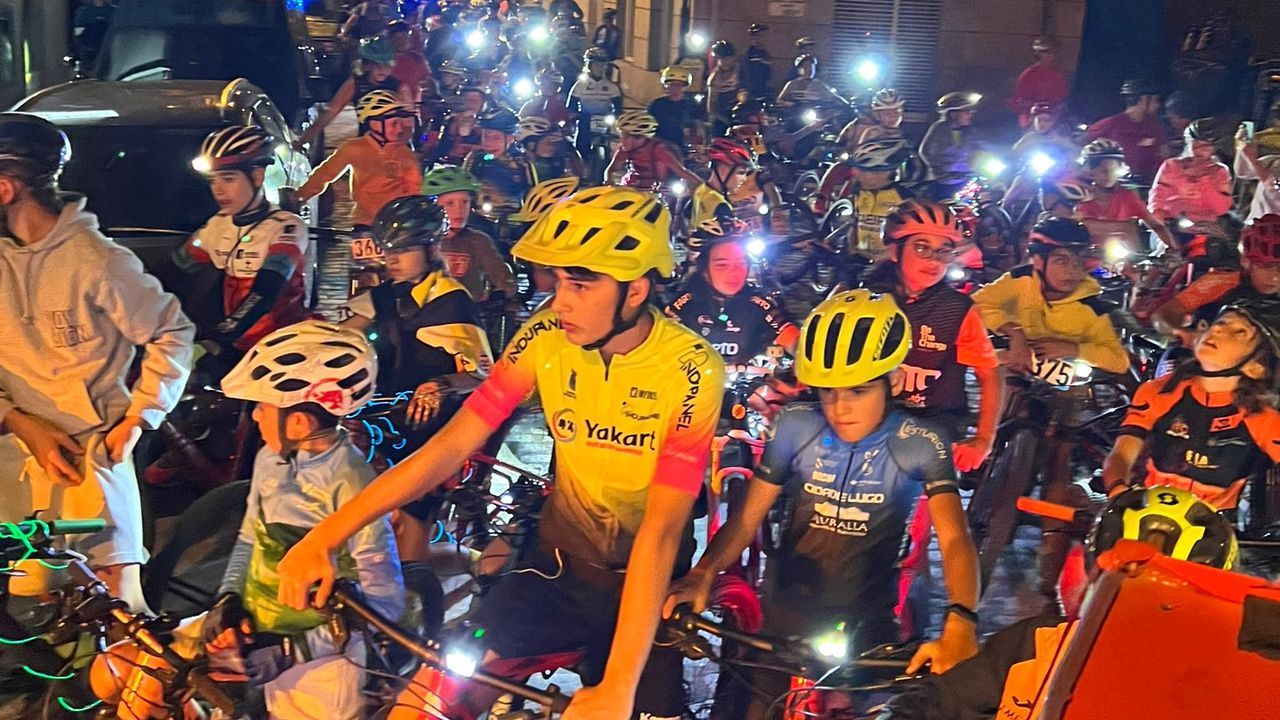 Vigésima edición de la Mini BTT de Maceda en las piscinas