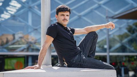 El cantante asturiano Rodrigo Cuevas