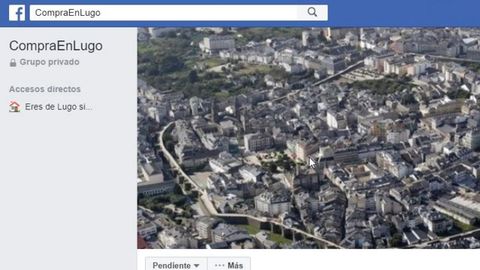P�gina de Facebook Compra en Lugo, creada por Pablo Diaz