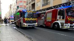 Al lugar se desplazaron equipos de bomberos, de la Polic�a Local y de la Nacional 