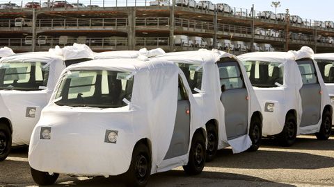 La nueva f�brica de PSA en Marruecos (Kenitra) ya est� a pleno rendimiento: produce el modelo AMI de Citroen. PSA usa el puerto de Vigo como terminal de descarga