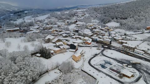 Nieve en Pedrafita do Cebreiro (Lugo)