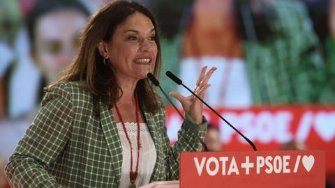 Lina Glvez Muoz,  nmero 5 de la candidatura del PSOE