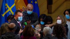  El presidente del Principado, Adri�n Barb�n