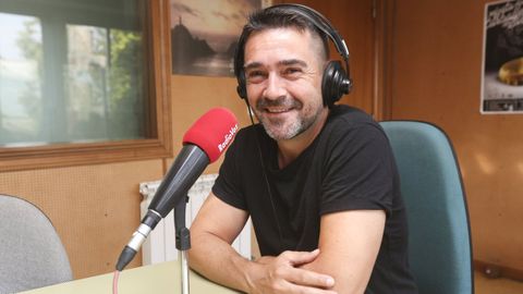 Fran Rodrguez, locutor de Radio Voz Bergantios