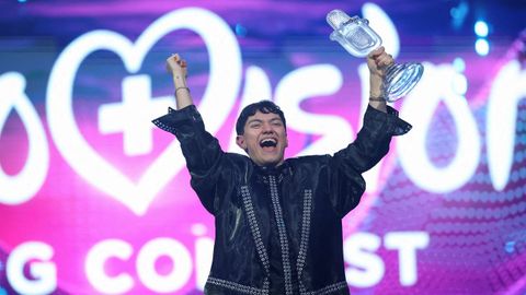 JJ, representante de Austria con la canción «Wasted Love», que ganó la última edición de Eurovisión
