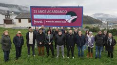El BNG inici este sbado en Celeiro (Viveiro) una campaa con paneles, dpticos y debates sociales en la comarca