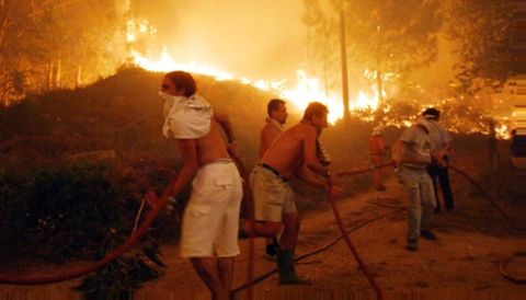 Un aniversario en llamas