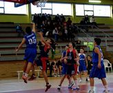 Alex Cotelo (Artai) y Pedro Ferrer (CB Culleredo), durante el torneo.