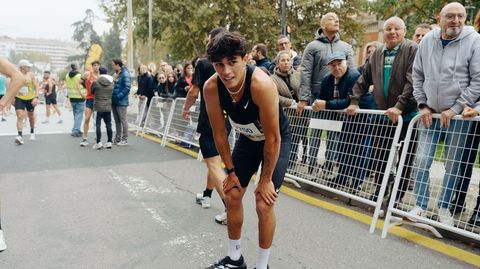 En la meta de la San Marti�o.