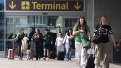 Primer d�a de Alvedro asumiendo los vuelos de Lavacolla