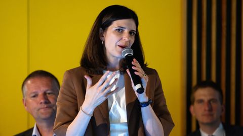 La ministra Clara Chappaz