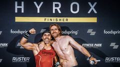 Nolo Romero y Sergio Monteagudo, tras ganar en M�laga en su categor�a.