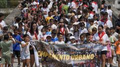 D�a de bienvenida en el campamento urbano de Amencer.