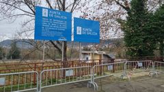 Obras previas a la construccin del geritrico de la Fundacin Amancio Ortega, en el antiguo solar de la estacin de buses de Ourense