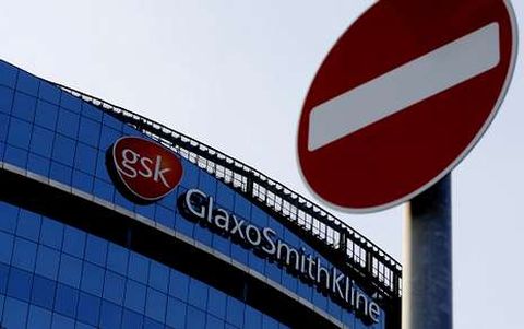 Imagen de la sede mundial de GlaxoSmithKline, situada en Londres. 