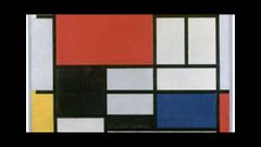 Composicin en rojo, amarillo, azul y negro, 1926. Piet Mondrian. Gemeentemuseum (La Haya) 