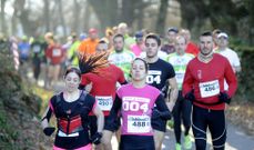 M�s de medio millar de aficionados tomaron la salida ayer en la parroquia de Vilatuxe. 