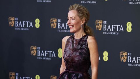 La actriz Gillian Anderson