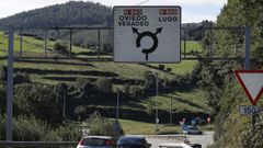 Imagen de archivo de la carretera N-642 que va de Ribadeo a Vegadeo