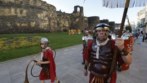 Acto del Natalicio celebrado este s�bado en Lugo.