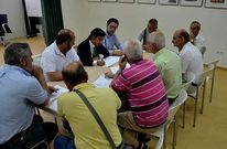 Rey Varela, Evia y Carro se reunieron con representantes vecinales