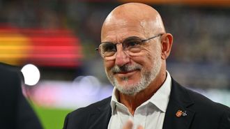 Luis de la Fuente, tras la victoria ante Francia en semifinales del Mundial.