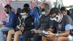 Competici�n Gaelic Dron GP en Santiago