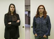 Tamara Vidal y Ana Outerelo, en un imagen al poco de trascender la condena a tres a�os de c�rcel. 