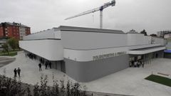 Parte de la nueva iluminaci�n se instalar� en la parte m�s pr�xima al pabell�n