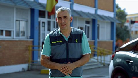Mart�n Magari�o, agente de la Unidad de Fronteras del Puerto de Barcelona y colaborador del programa �Control de fronteras: Espa�a�