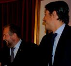 L�pez Orozco y Tutor, en el 2009, en una foto de archivo.