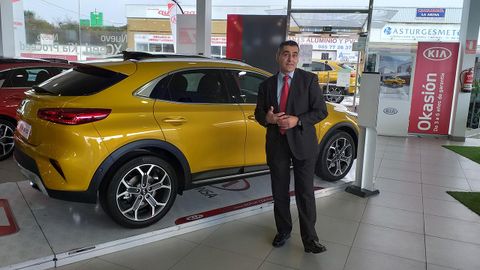 Asturconsa, concesionario oficial de Kia en Oviedo, present� en sus instalaciones de Granda (Siero) el nuevo XCeed
