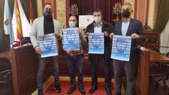 A la presentaci�n del campeonato acudieron Manuel P�rez, Gonzalo P�rez J�come, Alberto Est�vez y Roberto Baratta