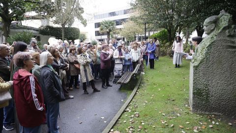 Noite Bohemia realiz un recorrido teatralizado por Mndez Nez