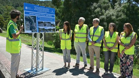 Presentaci�n de las obras del Ponte da Esperela en Leiro
