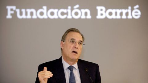 El presidente de la Fundaci�n Barri�, Jos� Mar�a Arias.