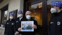 Inocencio�recibe la segunda dosis de la vacuna contra el covid-19