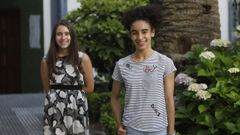 Gabriela Fern�ndez y Ux�a Rodr�guez, alumnas de Josefinas