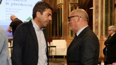 Baltar, con el presidente de la Diputaci�n de Alicante.