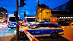 Im�genes del dispositivo policial tras el ataque en la estaci�n de Hamburgo (Alemania)