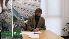 El alcalde de Ames, Jos� Mi�ones, del PSdeG-PSOE